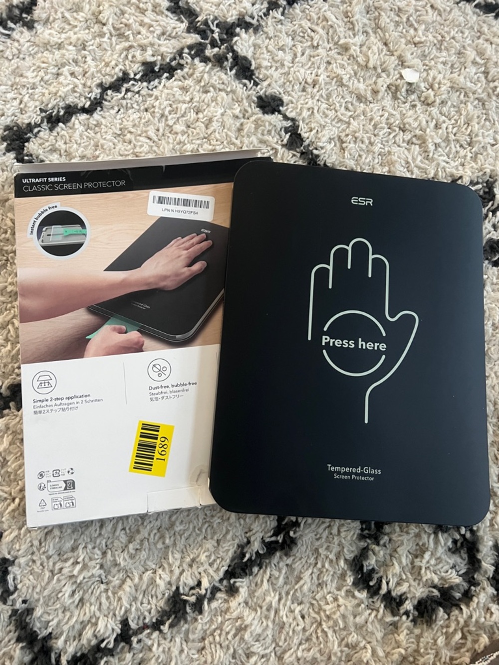 New iPad Pro 13 inch  Tempered-Glass Tablet Screen Protector